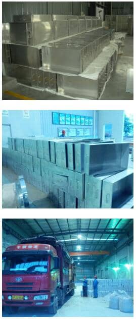 出口欧洲的料斗产品顺利出货