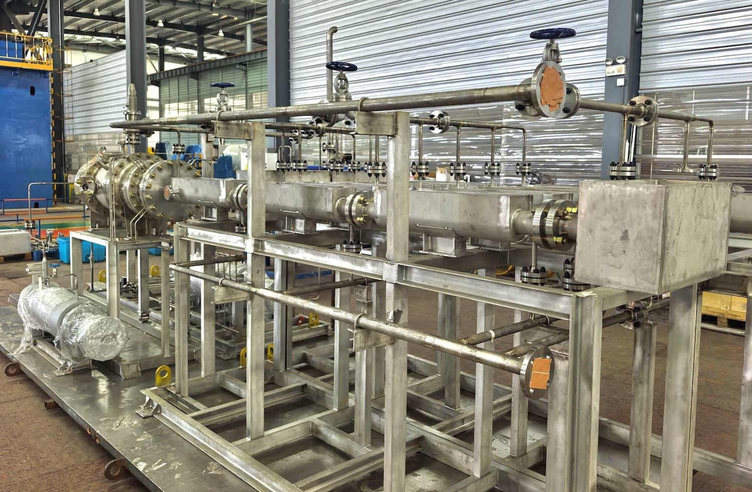 半导体材料项目氧化中试撬装